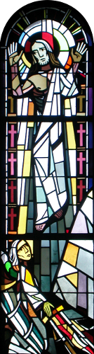 Begegnung des Thomas mit dem Auferstanden Jesus